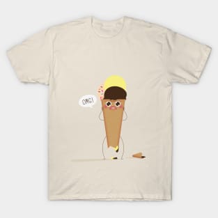 screaming ice cream T-Shirt